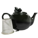 黑色茶壶(带滤网)